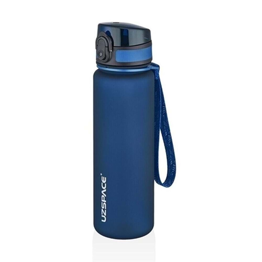 Uzspace 800 Ml Tritan Su Matarası 3053-6 Dark Blue