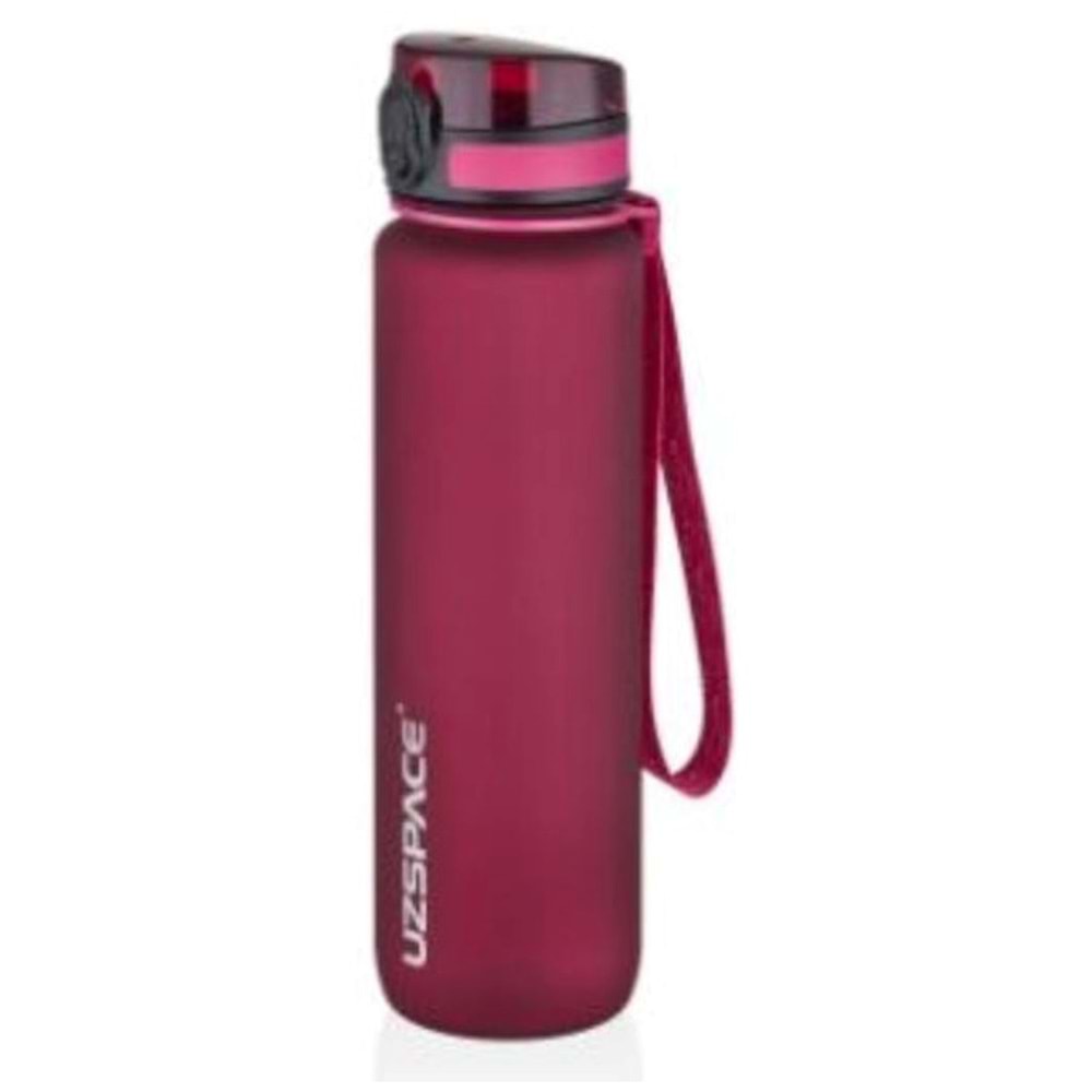Uzspace 800 Ml Tritan Su Matarası 3053-6 Soft Red