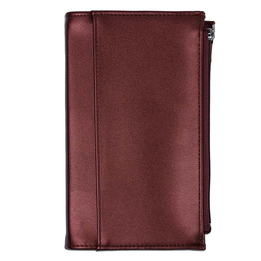 Victoria's Journals Zipco 9.6x16.6 96 Yaprak Çizgili Defter Bakır
