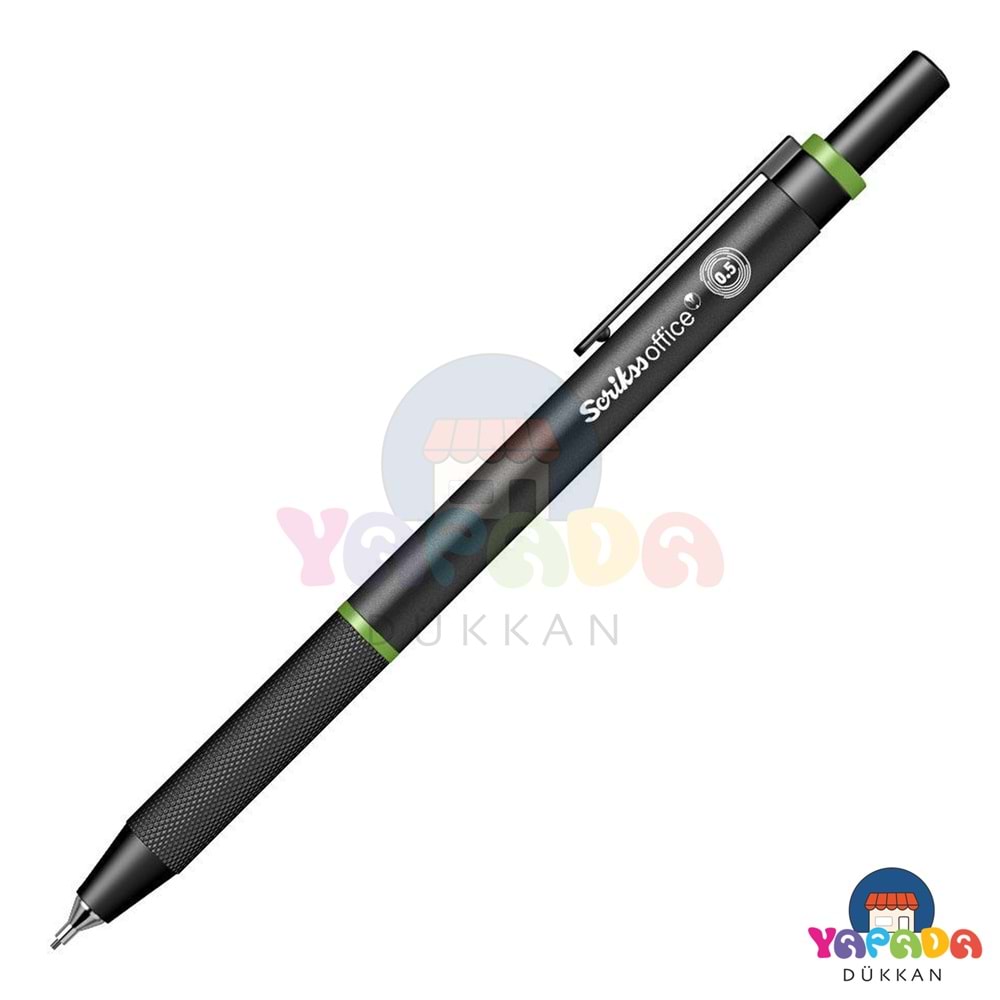 Scrikss Twist Mekanik Kurşun Kalem 0.5 mm Yeşil