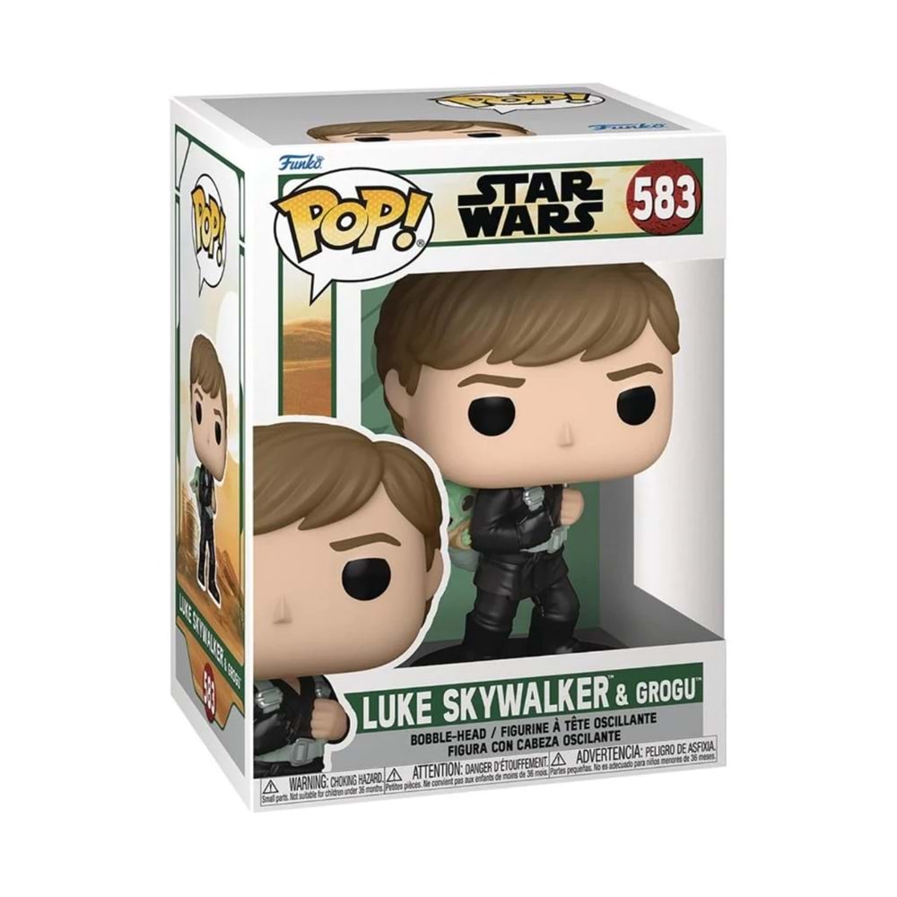 Funko POP! Figür Star Wars Boba Fett: Luke Skywalker&Grogu (TRNG)