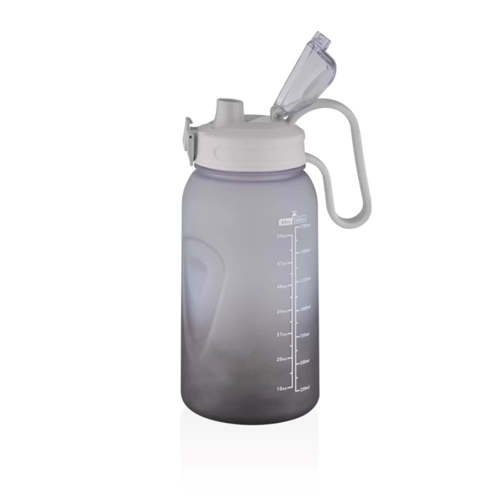 Vagonlife 2000 Ml Tritan Su Matarası Pembe - Yeşil Vgn-2050