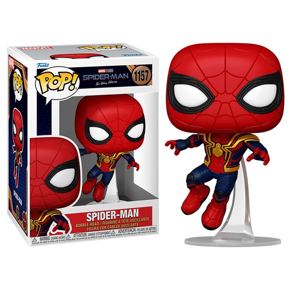 Funko Pop! Marvel Spider-Man No Way Home Spider-Man Leaping
