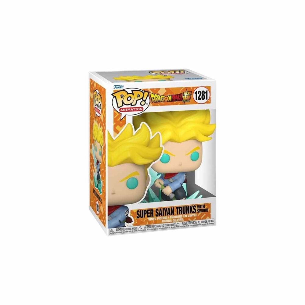 Funko Pop Animation DragonBall: Super Saiyan Trunks with Sword
