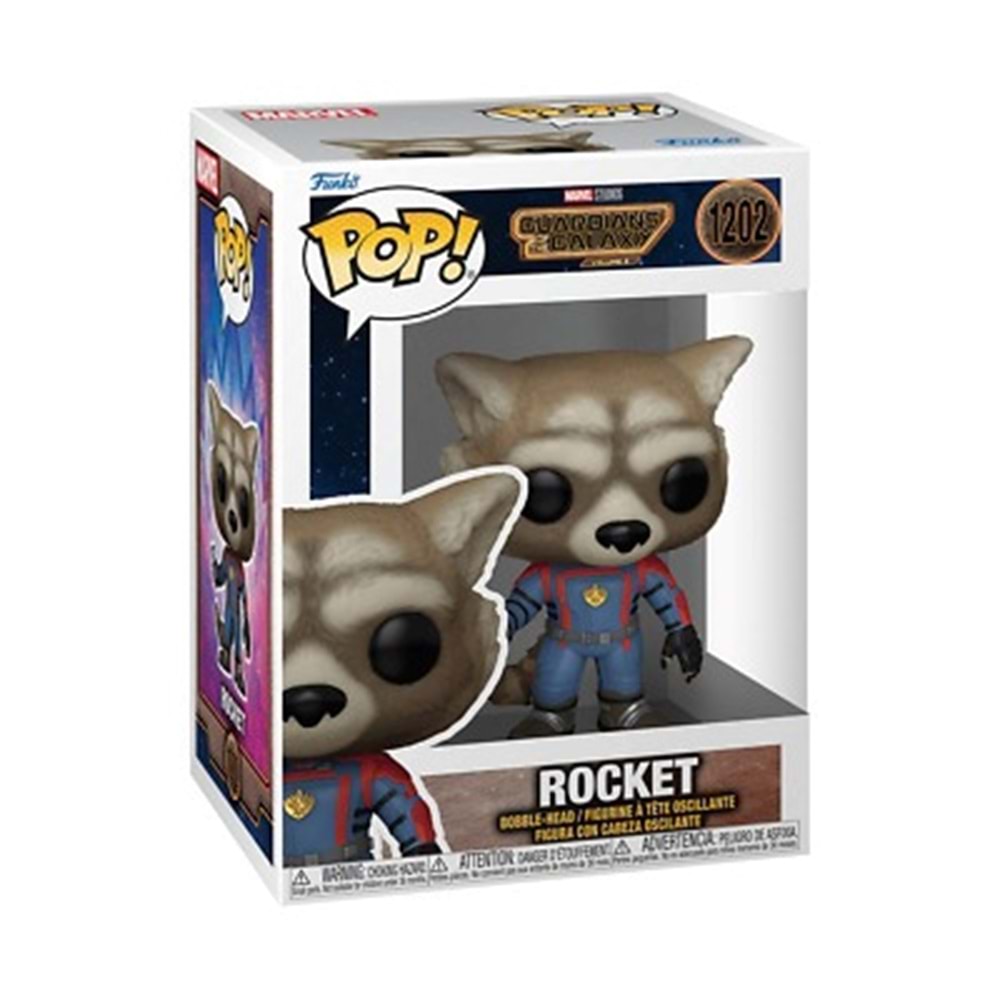 Funko Pop! Figür: Marvel Guardians Of The Galaxy 3 - Rocket