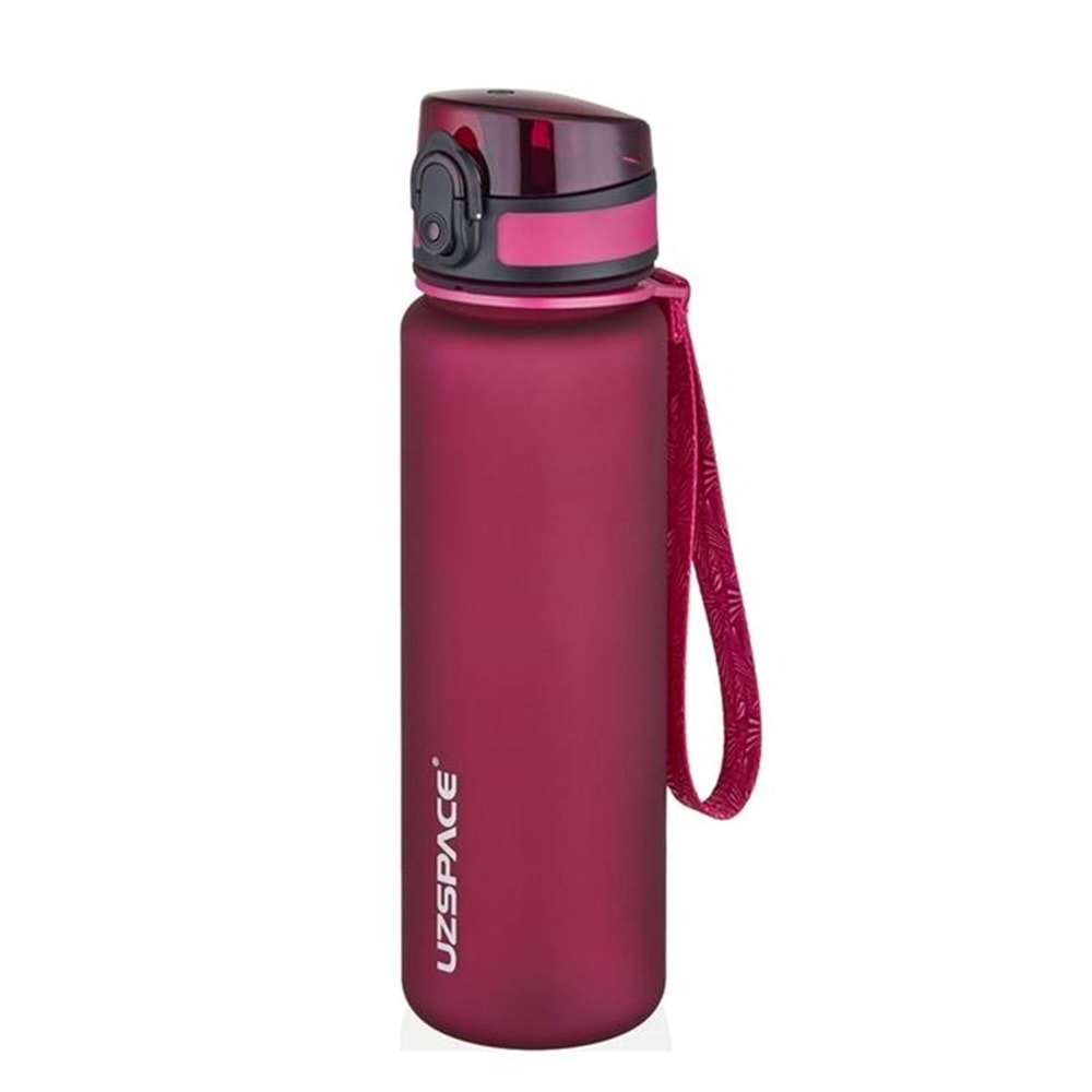 Uzspace 650 Ml Tritan Su Matarası 3037 Kırmızı