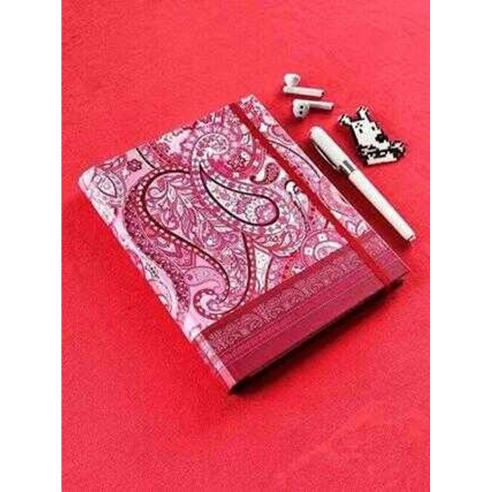 Victorias Journals Gizli Spiralli Ayraçlı Planlayıcı Defter Lastikli 17X23 100 Gr Haftalık 112 Sayfa