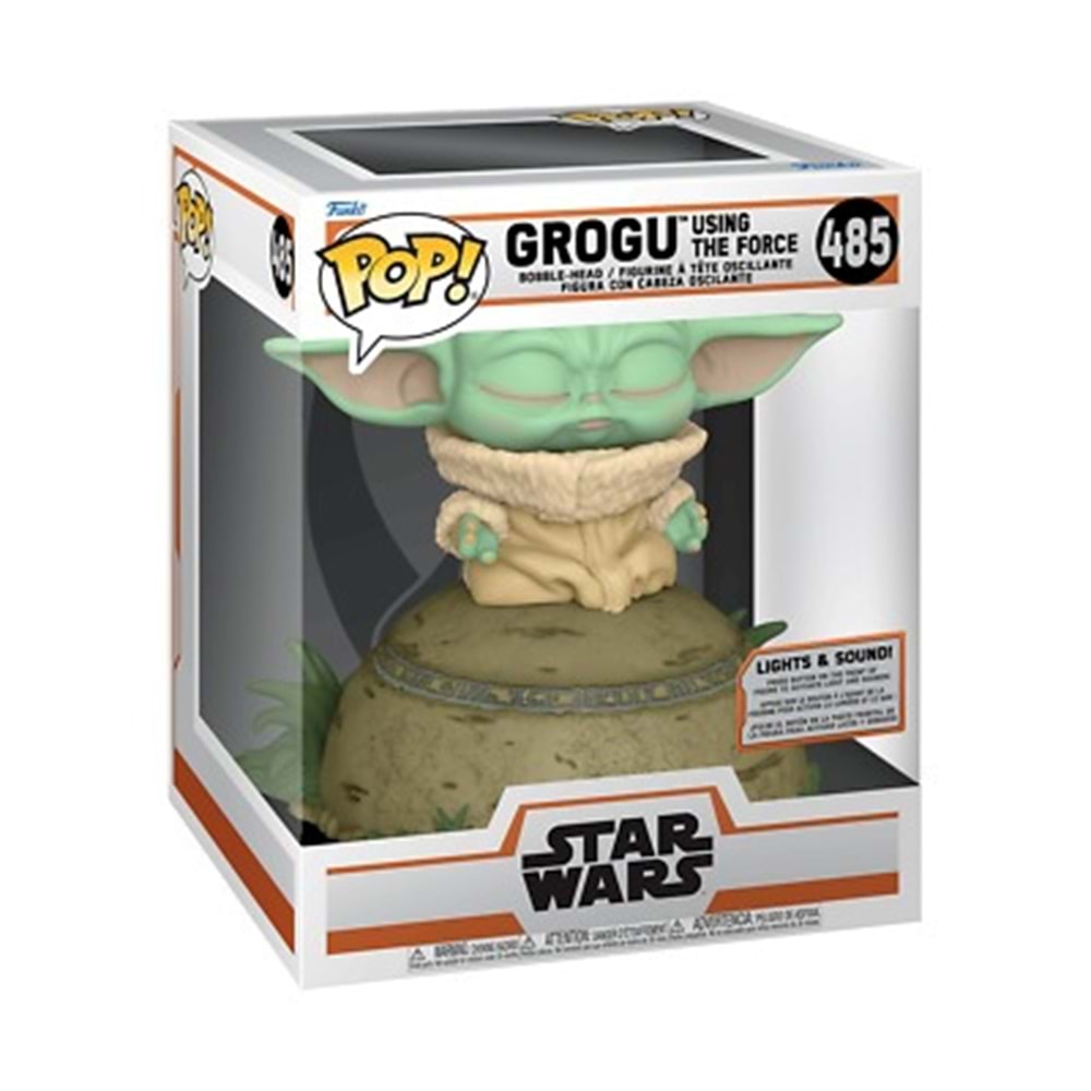 Funko POP Deluxe Figür - Star Wars: The Mandalorian - The Child Using The Force Elektronik Figür