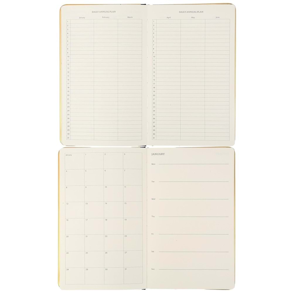 Victorias Journals Monaco Vegan Deri Sert Kapak 100gr 96 Yaprak 13x21Kenar Altın Demir ve Altın Yaldız Çizgili Yeşil