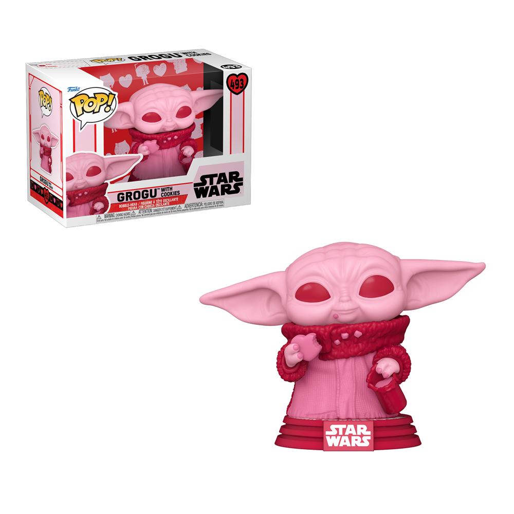 Funko POP Star Wars: Valentines Grogu With Cookies