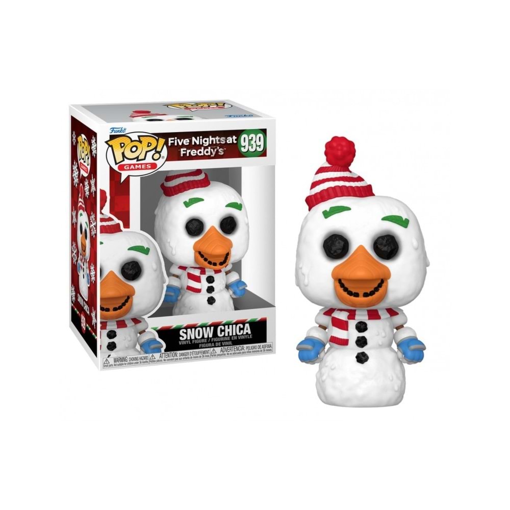 Funko POP Games : Five Nights At Freddy's - Holiday Snow Chica