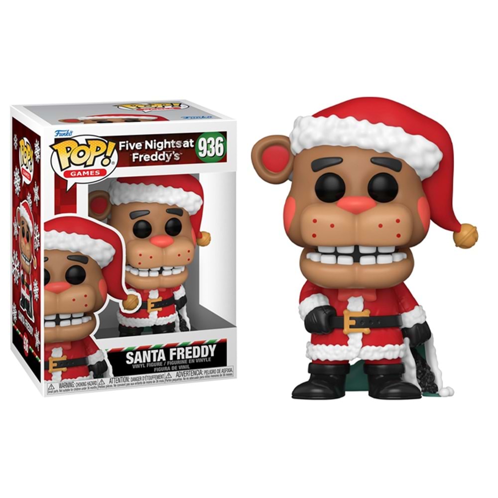 Funko POP Games : FiveNights At Freddy's - Holiday Santa Freddy
