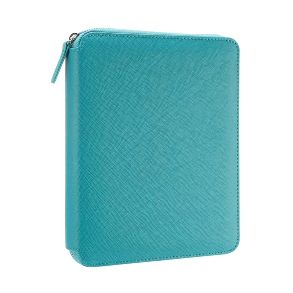 Victoria's Journals Sofia Zipper Folder Organizer Turkuaz 14.8X21cm