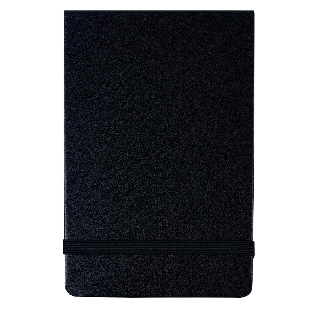 Victoria's Journals Venzi Sert Kapak Bloknot 13x21cm 192 syfa, 70 gsm Çizgili Siyah