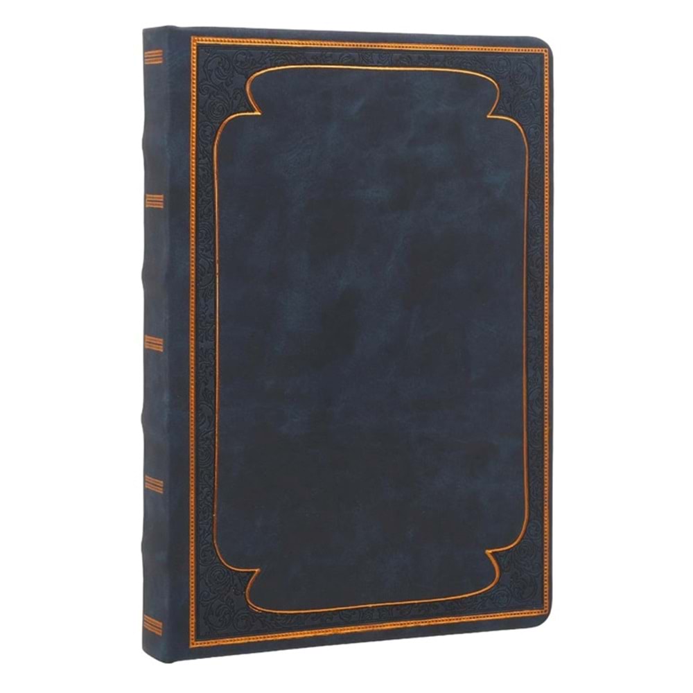 Victoria's Journals Old Book Plain Journal 14x20cm Dark Blue