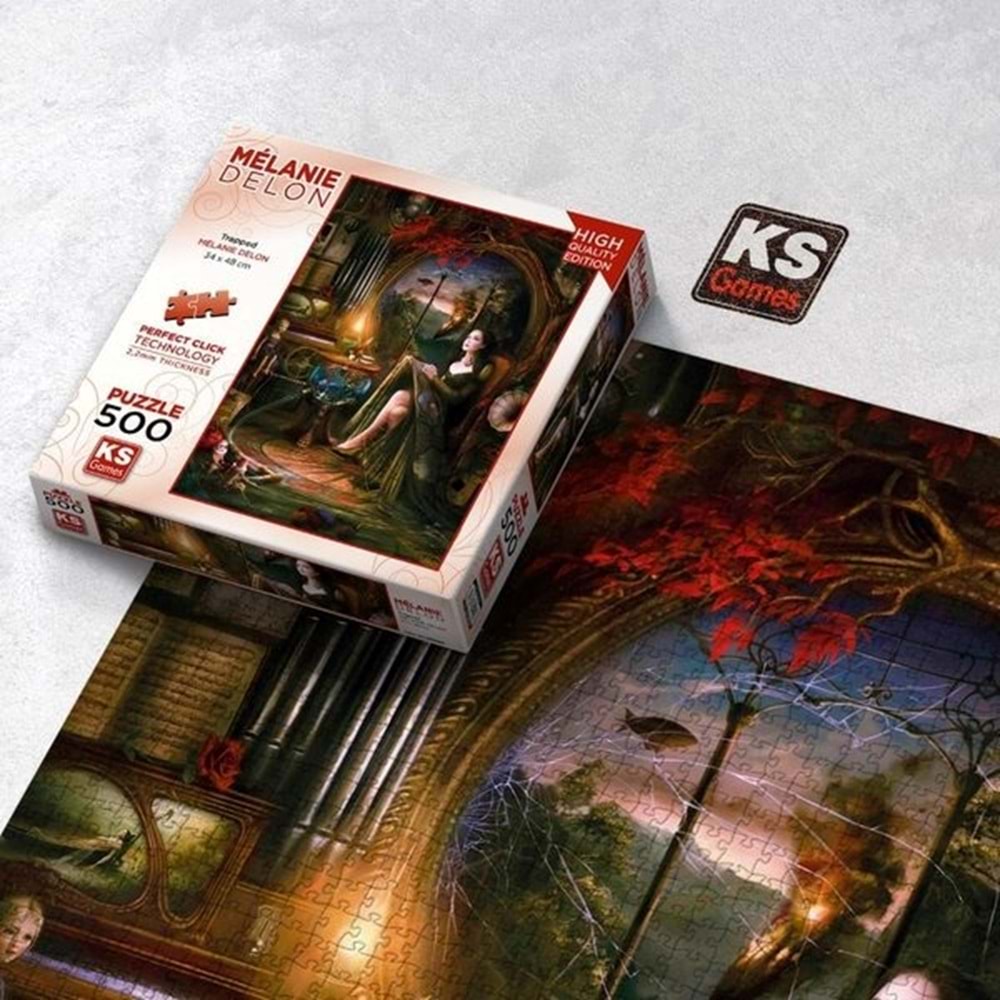 Ks Games Puzzle 500 Parça Trapped - Ks Games Puzzle