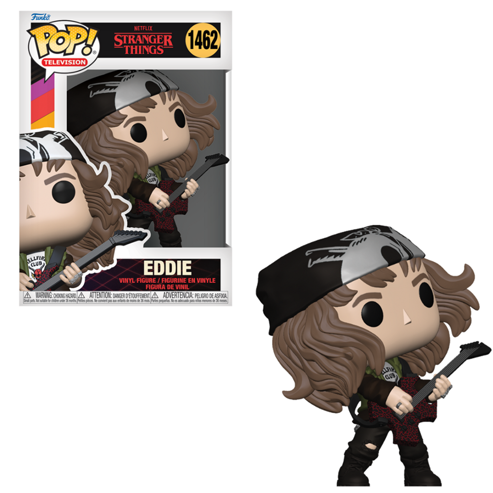 Funko POP Figür Television: Stranger Things Hunter Eddie With Guitar