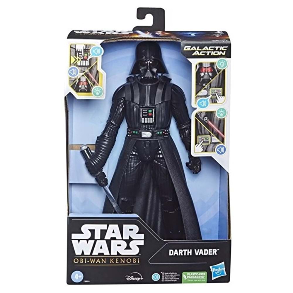 Hasbro Star Wars Galactic Action Obi-wan Kenobi Darth Vader