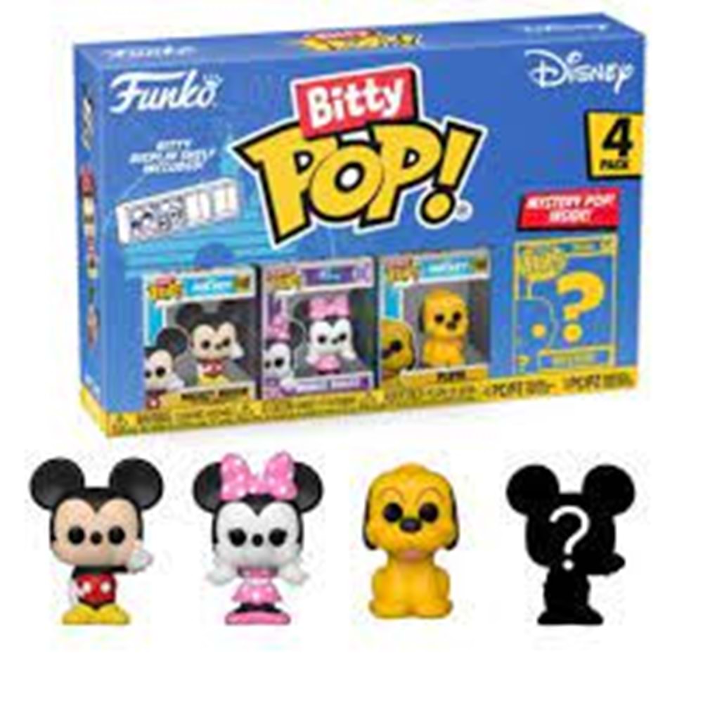 Funko Bitty POP: Disney- Mickey 4'lü Paket