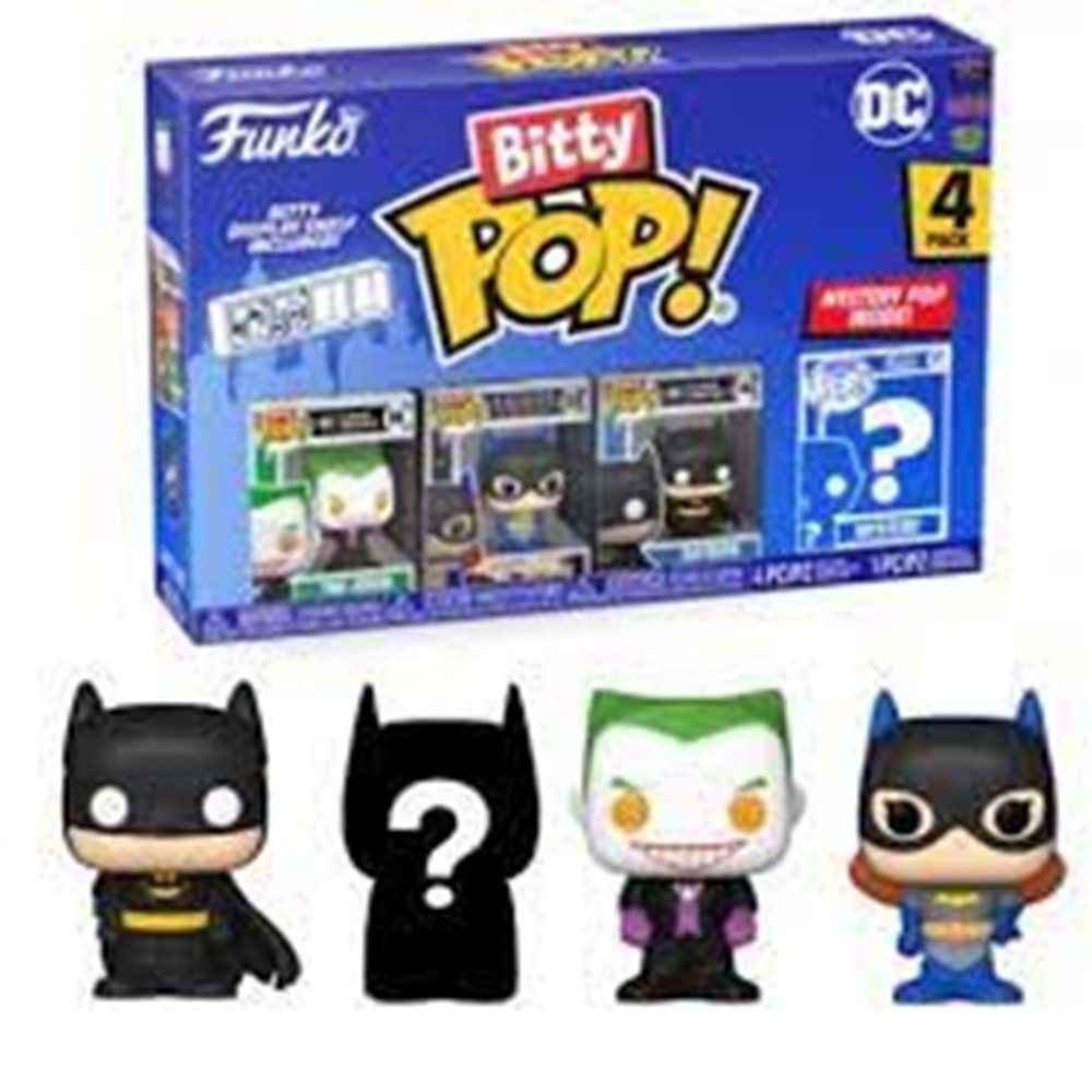 Funko Bitty POP: DC- The Joker 4'lü Paket