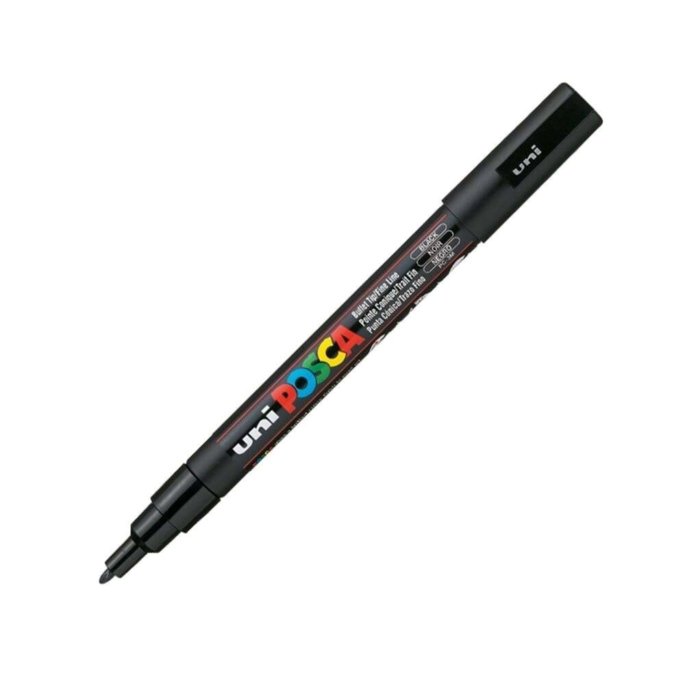 Uni Posca Akrilik Marker 0.9-1.3 Mm Siyah PC-3M