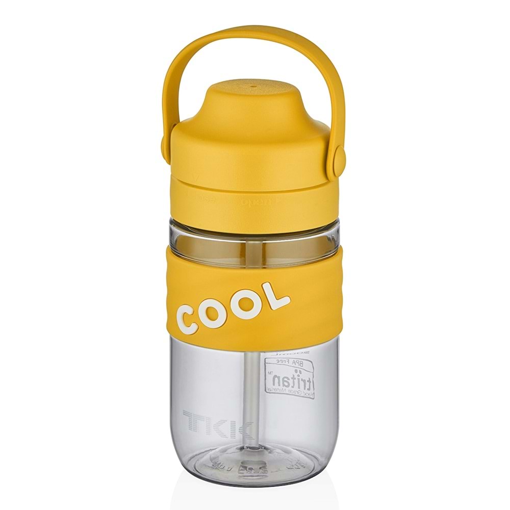 Vagonlife TKK Tritan Su Matarası 550 ml Sarı
