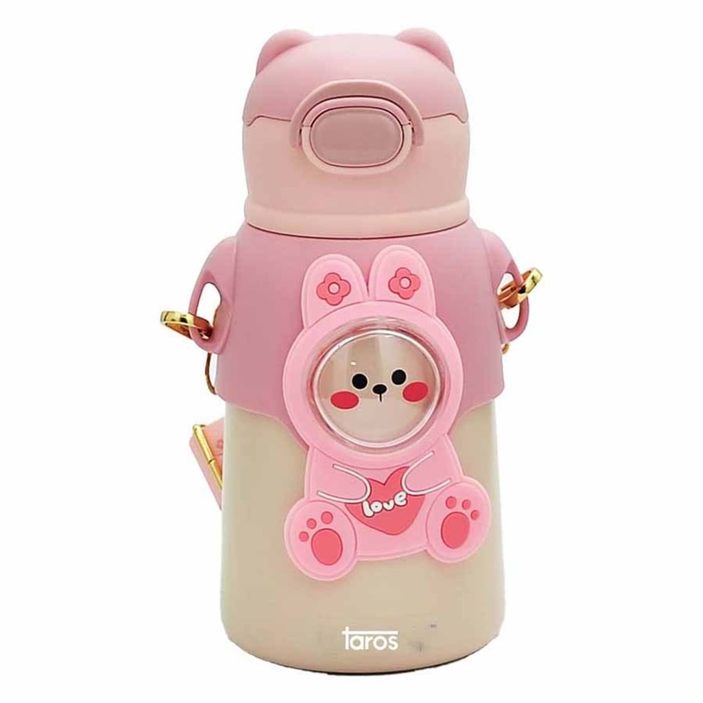 Taros Quokka Life Astronaut Animal Çelik Matara 520ml