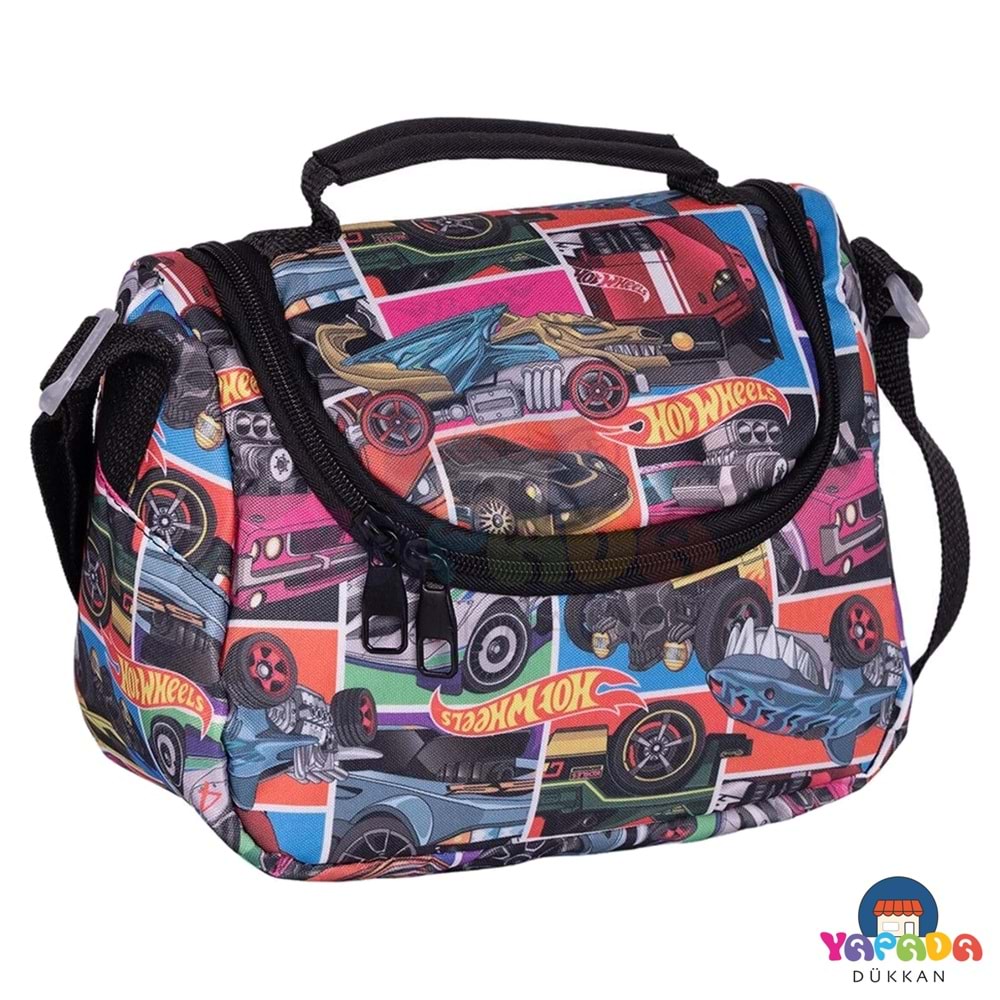 Hot Wheels 2601 Karakter Desenli Beslenme Çantası