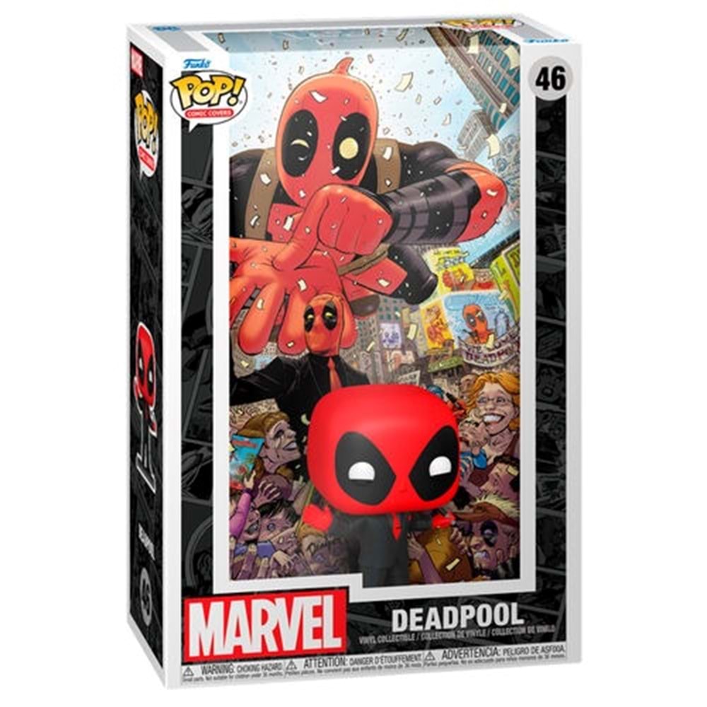 Funko POP Comic Cover: Marvel - Deadpool (2025) #1 Deadpool in Black