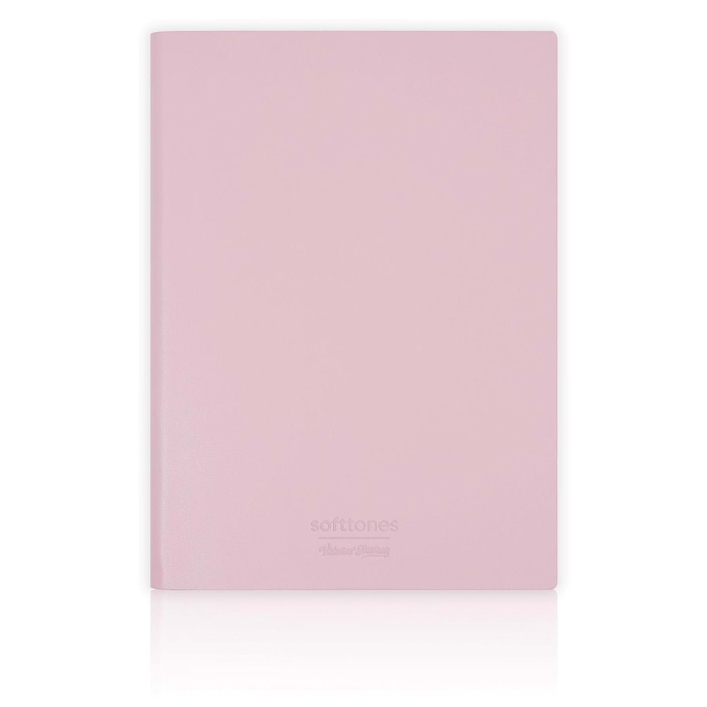 Victorias Journals Softtones Esnek kapak Defter A5 80 gr. Krem 128 yp. Noktalı Pudra