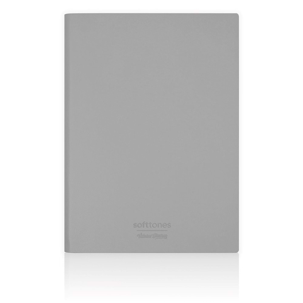 Victorias Journals Softtones Esnek kapak Defter A5 80 gr. Krem 128 yp. Noktalı Mavi