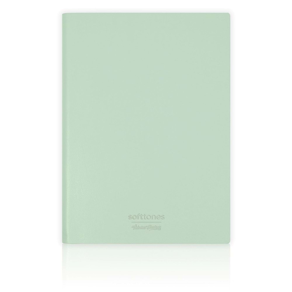 Victorias Journals Softtones Esnek kapak Defter A5 80 gr. Krem 128 yp. Noktalı Yeşil
