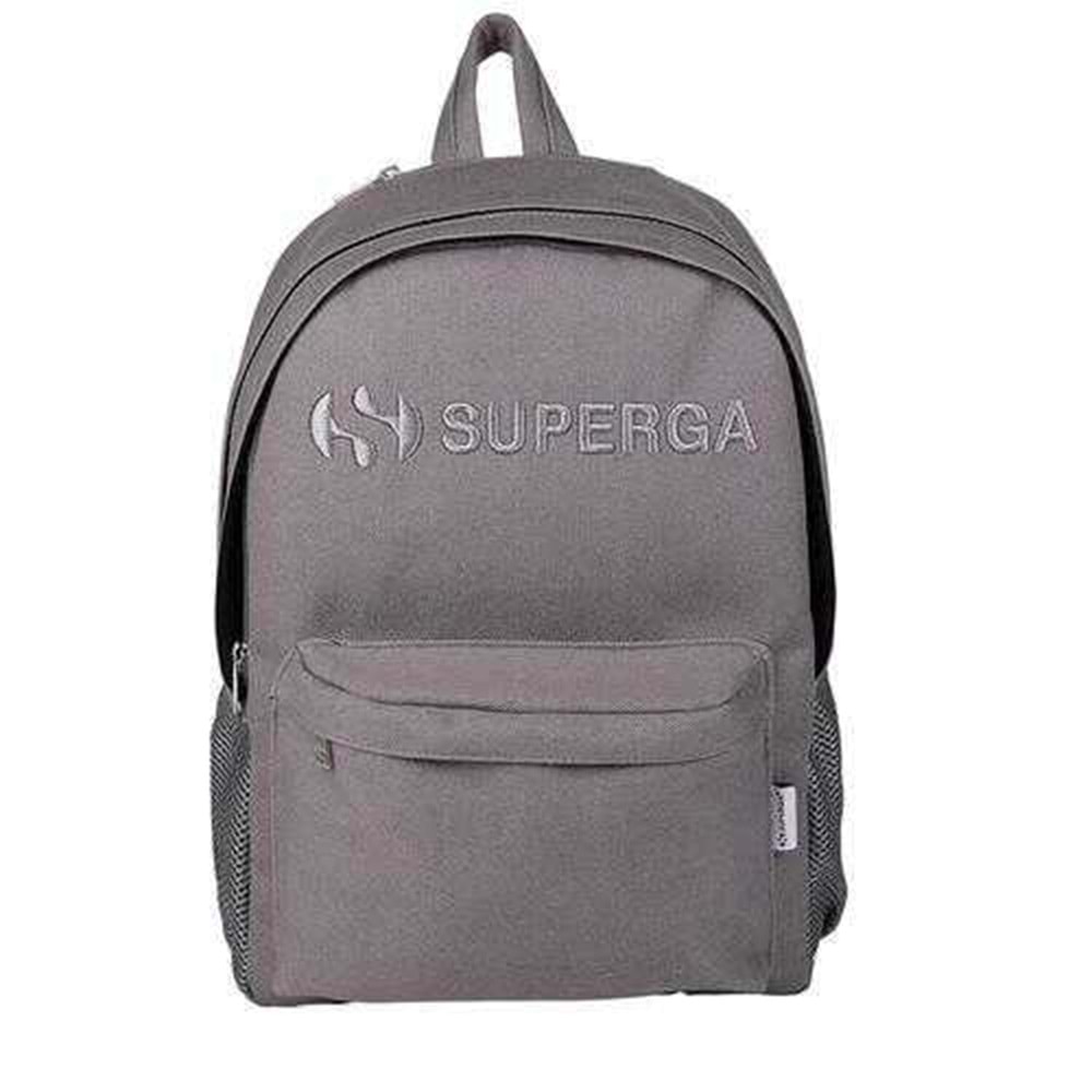 Superga Grey Linen Sırt Çantası
