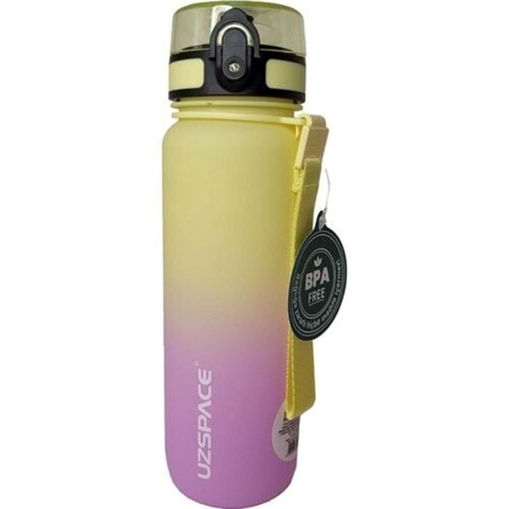 VagonLife Uzspace 800 Ml Tritan Su Matarası 3053-6 Yellow Violet