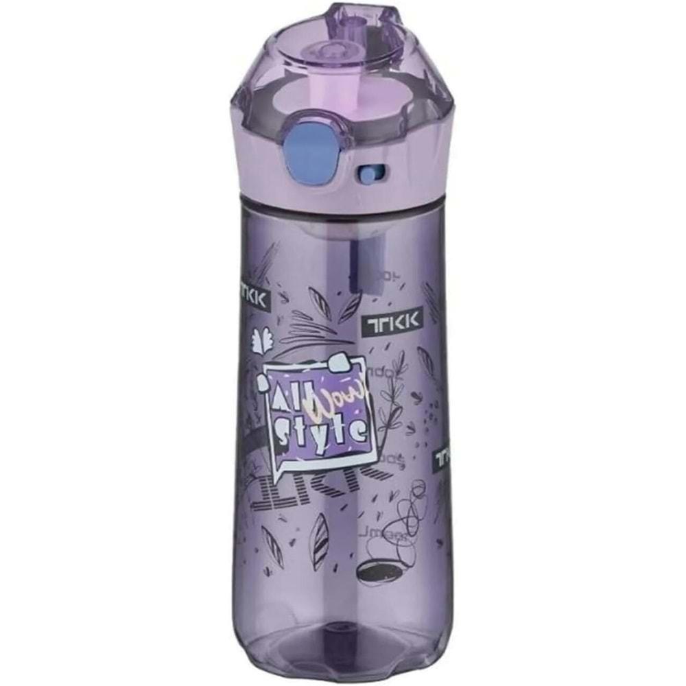 VagonLife 500 ml Tkk T-1008 Desenli Su Matarası 500ml