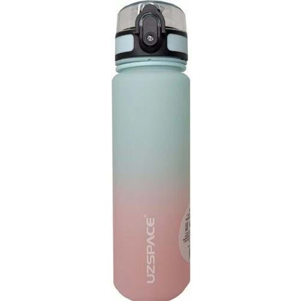 Uzspace 1000 ml Tritan Su Matarası 3038 Mint-Pink