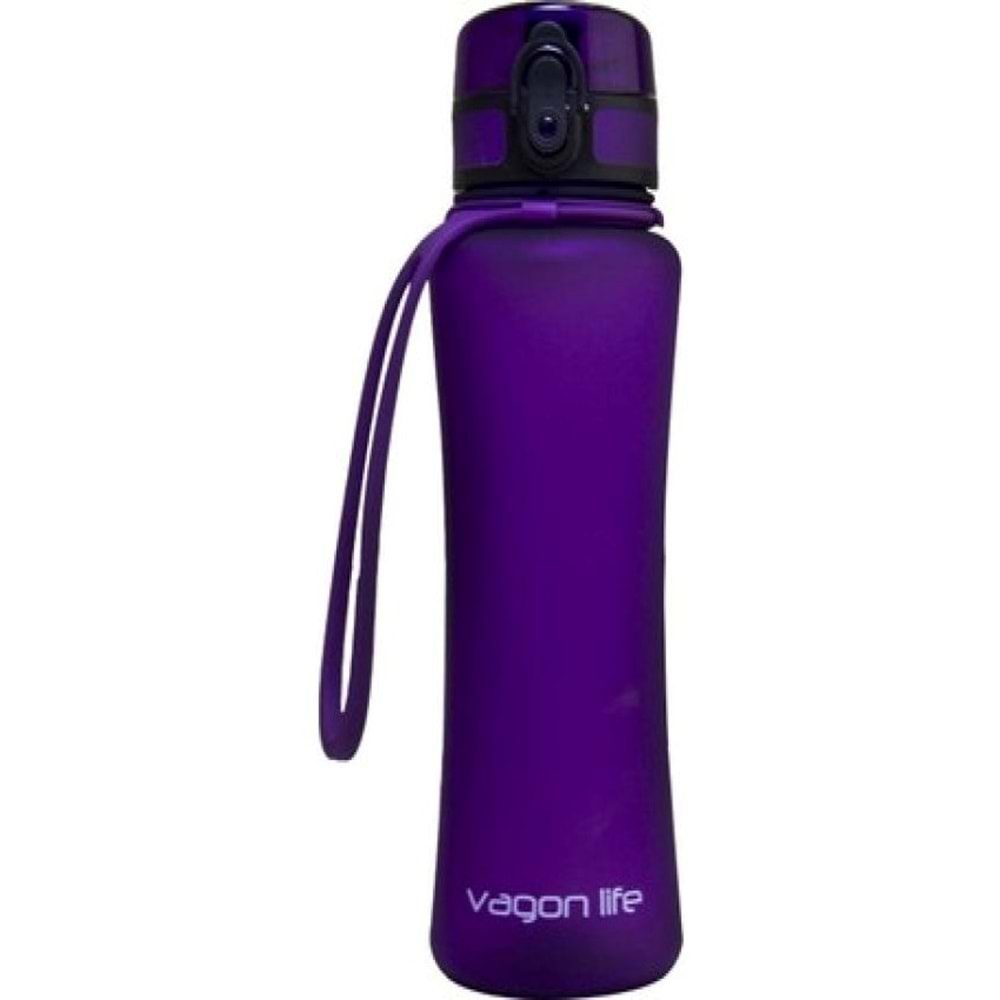 Vagonlife Diller 550 Ml Tritan Su Matarası D-9061 Mor