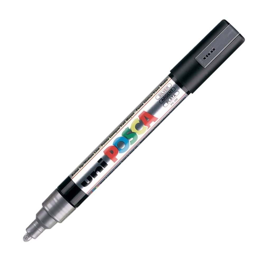 Uni Posca Akrilik Marker 1.8-2.5 Sılver Pc-5m