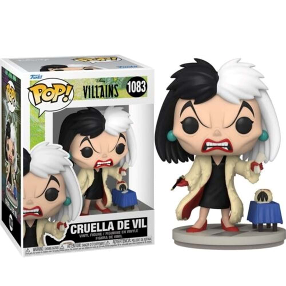 Funko POP Figür - Disney: Villains- Cruella de ViL