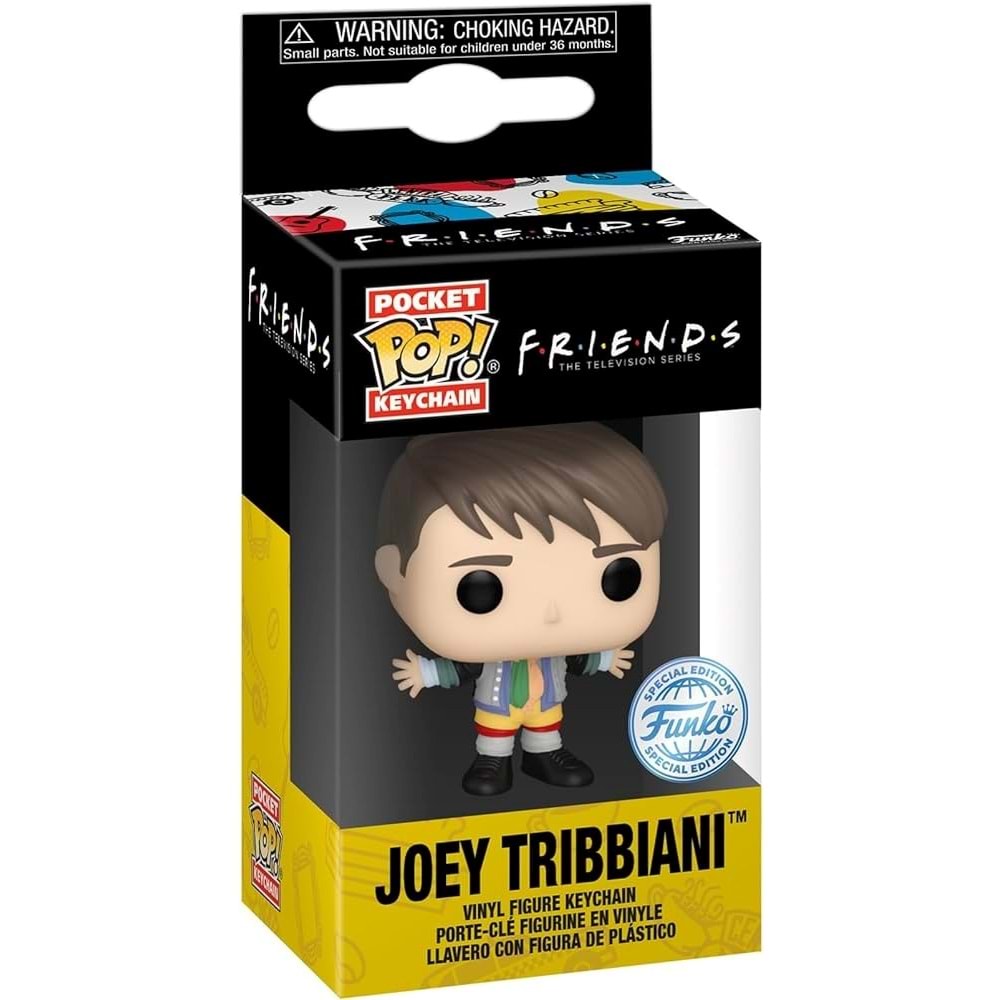 Funko POP Anahtarlık: Friends Joey in Chandler's Clothes