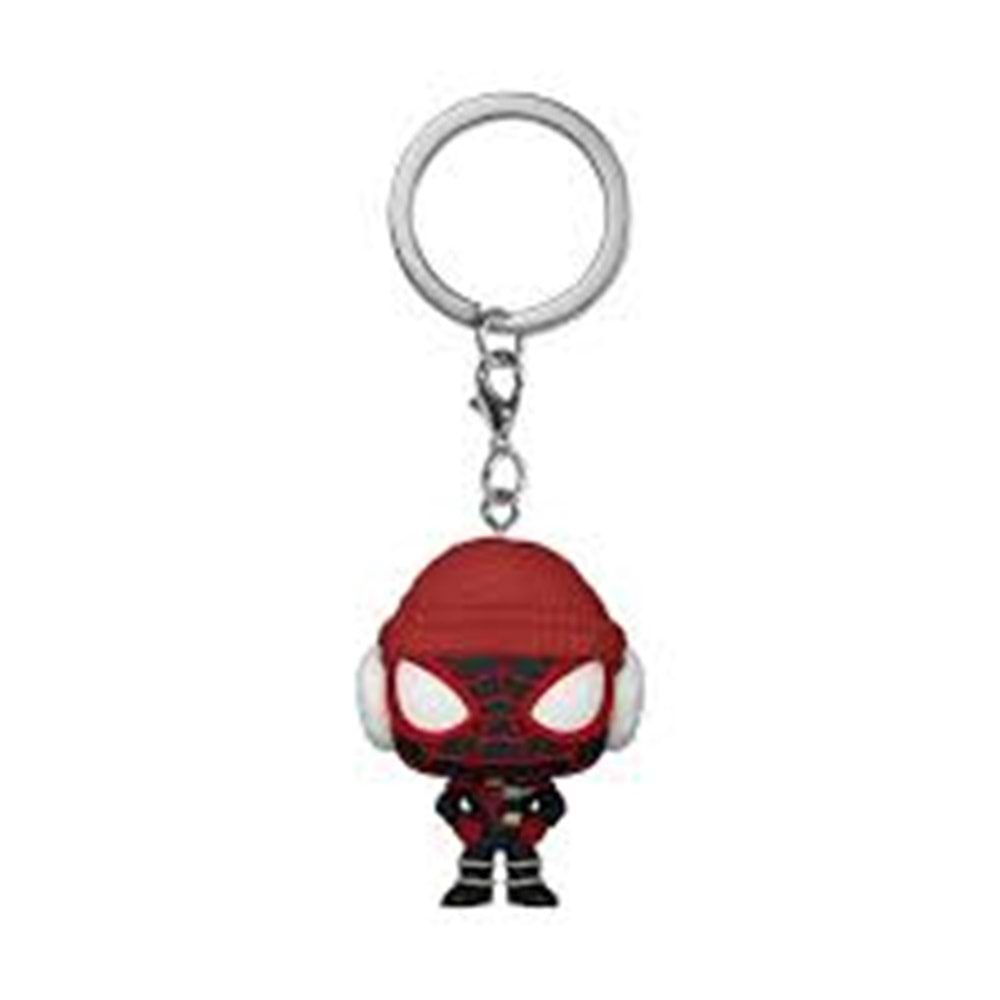 Funko POP Anahtarlık Marvel: Miles Morales- Winter Miles Special Edition