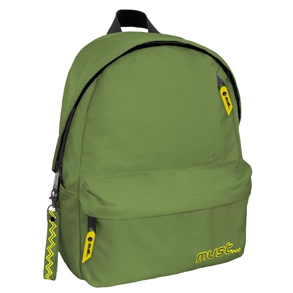 Must Backpack Sırt Çantası Monochrome Plus Colored Inside Olive LIZ 584947