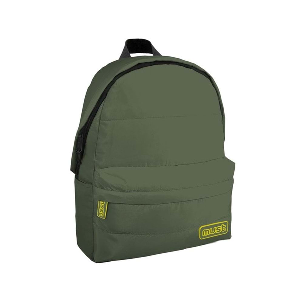 Must Backpack Sırt Çantası Puffy - 42 x 32 x 17 cm - Green / Yellow