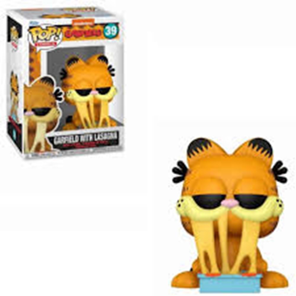 Funko POP TV: Garfield– Garfield w/Lasagna Pan