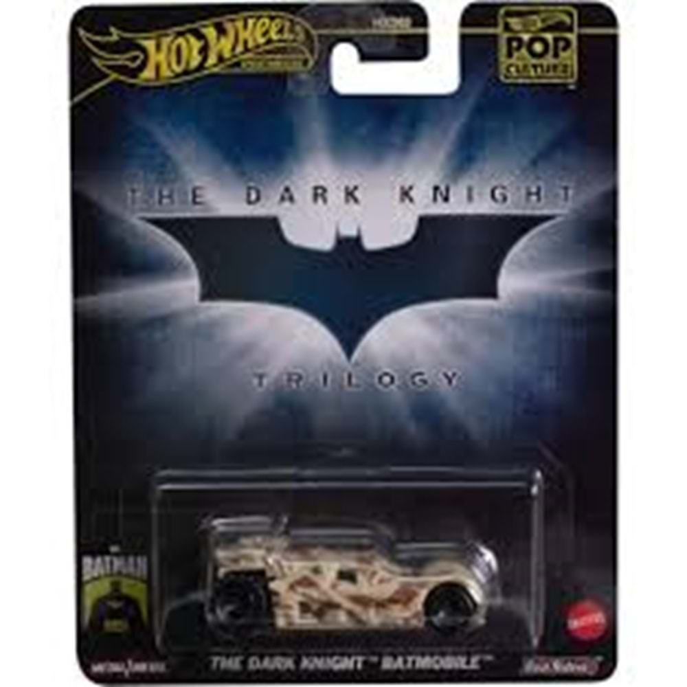 Hot Wheels Pop Culture Premium The Dark Knight Batmobile