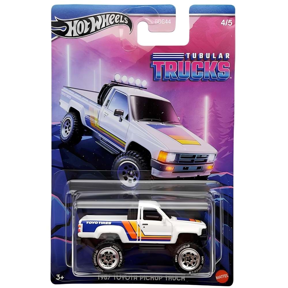 Hot Wheels Tubular Trucks 1987 Toyota Pickup Truck