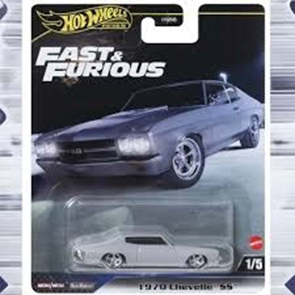 Mattel Hot Wheels Premium Fast And Furious 1970 Chevelle SS