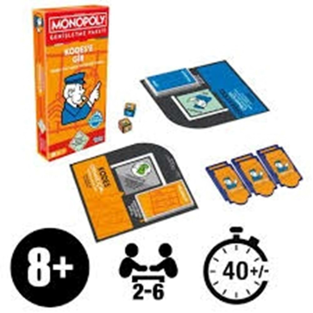 Hasbro Monopoly Kodes'E Gir Genişletme Paketi