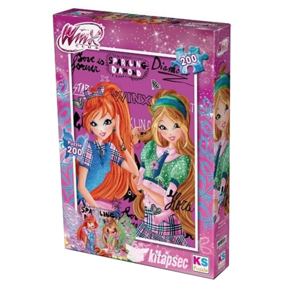 KS Puzzle 200 Parça Winx T 113 Ks Games