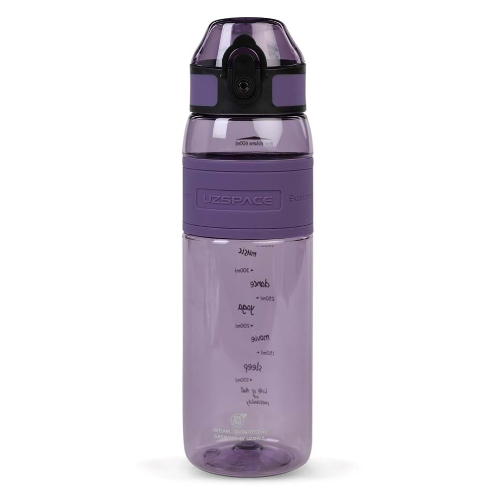 Vagonlife Uzspace Tritan 600 ml Su Matarası - Lila V-4108
